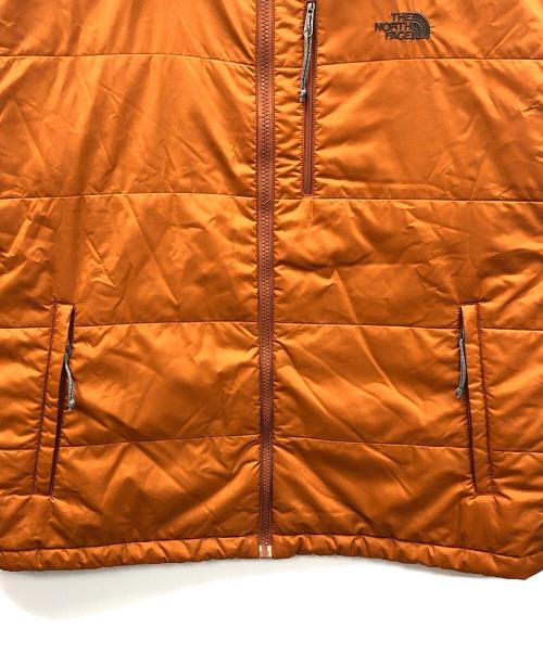 THE NORTH FACE（ザ ノース フェイス）THE NORTH FACE (ザ ノース フェイス) 中綿ジャケット LIGHT RIDER Jacket(ライトライダージャケット) オレンジ サイズ:XLの古着・服飾アイテム