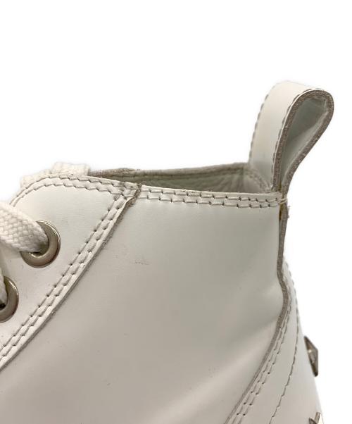 JIMMY CHOO（ジミーチュウ）JIMMY CHOO (ジミーチュウ) ハイカットスニーカー ホワイト サイズ:42の古着・服飾アイテム