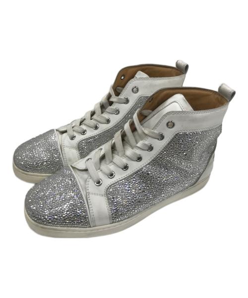 Christian Louboutin（クリスチャン・ルブタン）Christian Louboutin (クリスチャン・ルブタン) ハイカットスニーカー ホワイト サイズ:実寸サイズをご確認ください。の古着・服飾アイテム