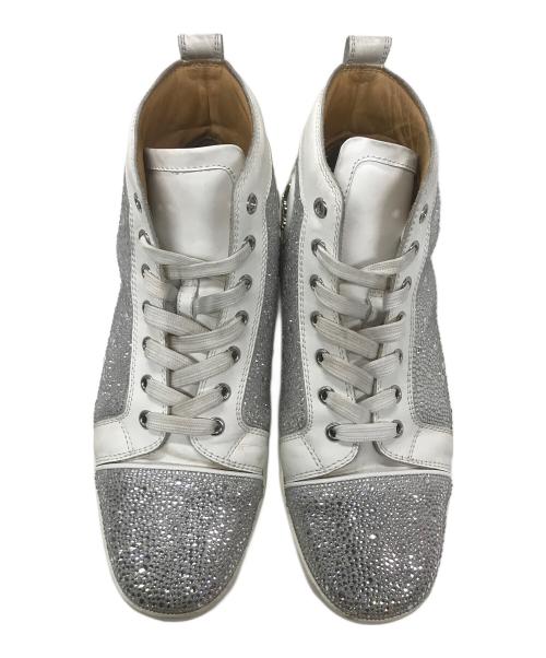 Christian Louboutin（クリスチャン・ルブタン）Christian Louboutin (クリスチャン・ルブタン) ハイカットスニーカー ホワイト サイズ:実寸サイズをご確認ください。の古着・服飾アイテム