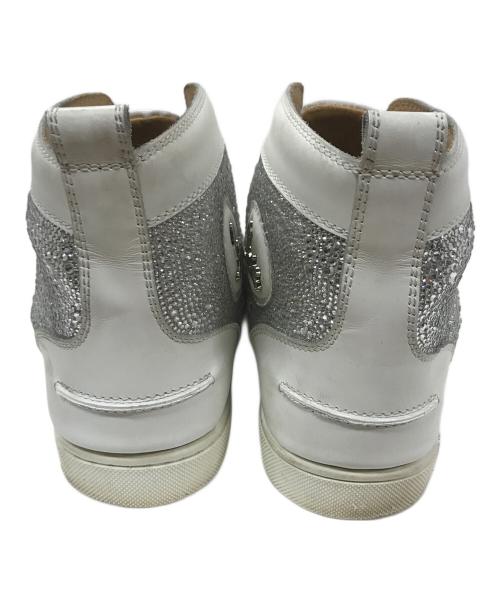 Christian Louboutin（クリスチャン・ルブタン）Christian Louboutin (クリスチャン・ルブタン) ハイカットスニーカー ホワイト サイズ:実寸サイズをご確認ください。の古着・服飾アイテム