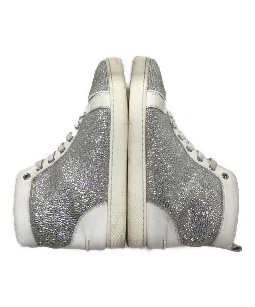 Christian Louboutin（クリスチャン・ルブタン）Christian Louboutin (クリスチャン・ルブタン) ハイカットスニーカー ホワイト サイズ:実寸サイズをご確認ください。の古着・服飾アイテム
