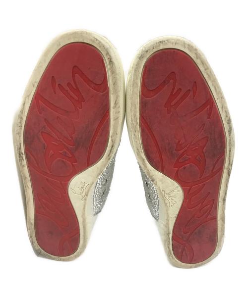 Christian Louboutin（クリスチャン・ルブタン）Christian Louboutin (クリスチャン・ルブタン) ハイカットスニーカー ホワイト サイズ:実寸サイズをご確認ください。の古着・服飾アイテム
