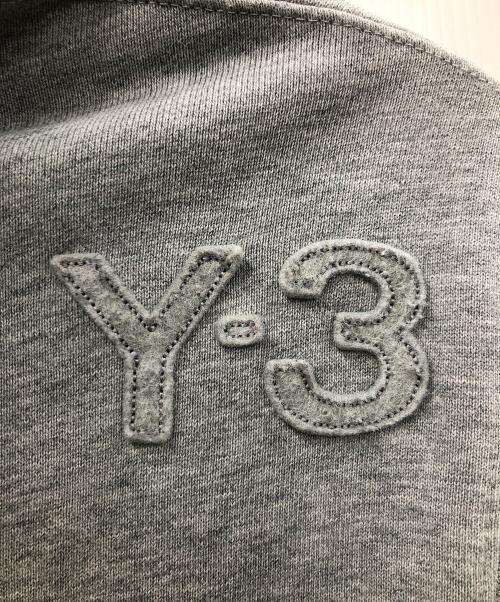 Y-3（ワイスリー）Y-3 (ワイスリー) プルオーバーパーカー グレー サイズ:Mの古着・服飾アイテム