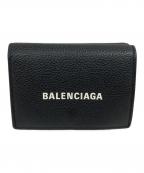 BALENCIAGAバレンシアガ）の古着「3つ折り財布 CASH Mini Wallet（キャッシュミニウォレット）」｜ブラック