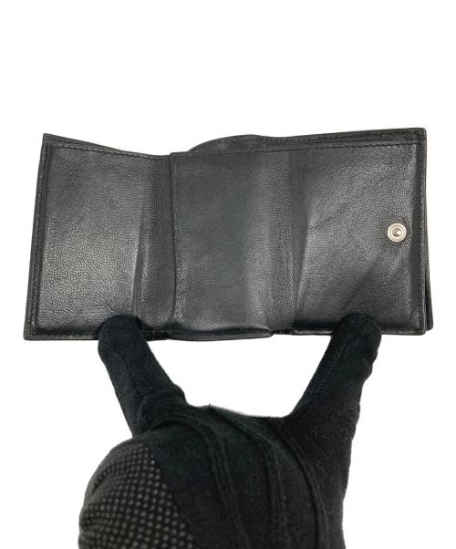 BALENCIAGA（バレンシアガ）BALENCIAGA (バレンシアガ) 3つ折り財布 CASH Mini Wallet（キャッシュミニウォレット） ブラック サイズ:実寸サイズにてご確認ください。の古着・服飾アイテム