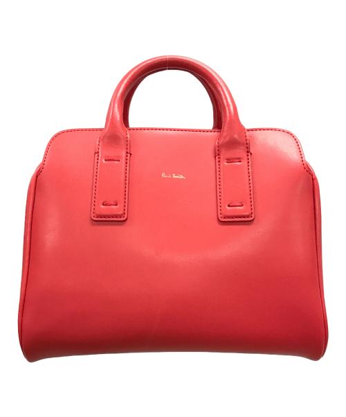 PAUL SMITH（ポールスミス）PAUL SMITH (ポールスミス) 2WAYバッグ　ハンドバッグ　ショルダーバッグ レッド サイズ:実寸サイズにてご確認ください。の古着・服飾アイテム