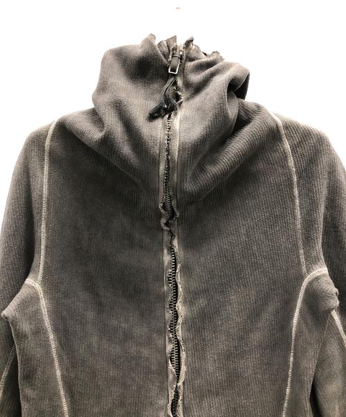 BORIS BIDJAN SABERI（ボリスビジャンサベリ）BORIS BIDJAN SABERI (ボリスビジャンサベリ) ジップパーカー グレー サイズ:XSの古着・服飾アイテム