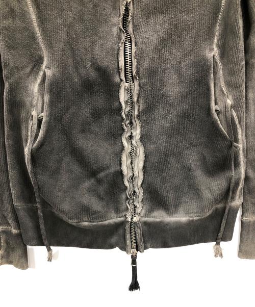 BORIS BIDJAN SABERI（ボリスビジャンサベリ）BORIS BIDJAN SABERI (ボリスビジャンサベリ) ジップパーカー グレー サイズ:XSの古着・服飾アイテム