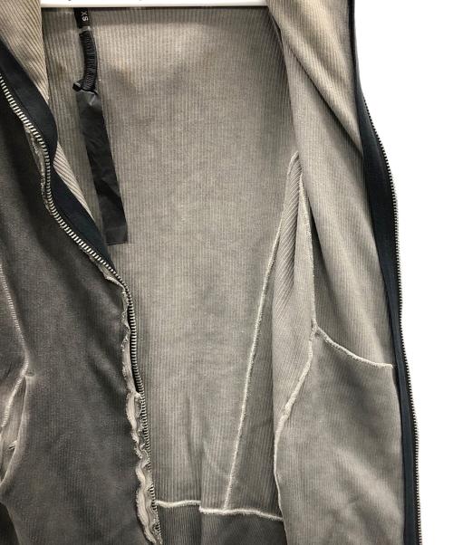 BORIS BIDJAN SABERI（ボリスビジャンサベリ）BORIS BIDJAN SABERI (ボリスビジャンサベリ) ジップパーカー グレー サイズ:XSの古着・服飾アイテム