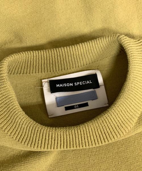 MAISON SPECIAL（メゾンスペシャル）MAISON SPECIAL (メゾンスペシャル) ニット 黄緑 サイズ:44の古着・服飾アイテム
