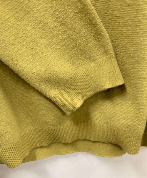 MAISON SPECIAL（メゾンスペシャル）MAISON SPECIAL (メゾンスペシャル) ニット 黄緑 サイズ:44の古着・服飾アイテム