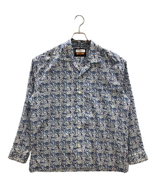 MAISON SPECIAL（メゾンスペシャル）MAISON SPECIAL (メゾンスペシャル) 長袖シャツ ブルー×ホワイト サイズ:46の古着・服飾アイテム