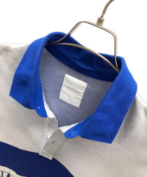 NAPAPIJRI（ナパピリ）NAPAPIJRI (ナパピリ) MARTINE ROSE (マーティン・ローズ) 長袖ポロシャツ GOTTZ STYLE（ゴッツ スタイル） ネイビー サイズ:1の古着・服飾アイテム