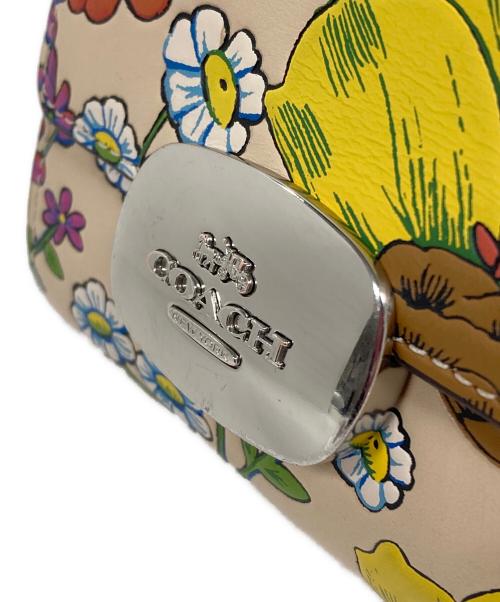 COACH（コーチ）COACH (コーチ) 3つ折り財布 	エライザ スモール ウォレット・フローラル プリント 花柄 サイズ:実寸サイズにてご確認ください。の古着・服飾アイテム