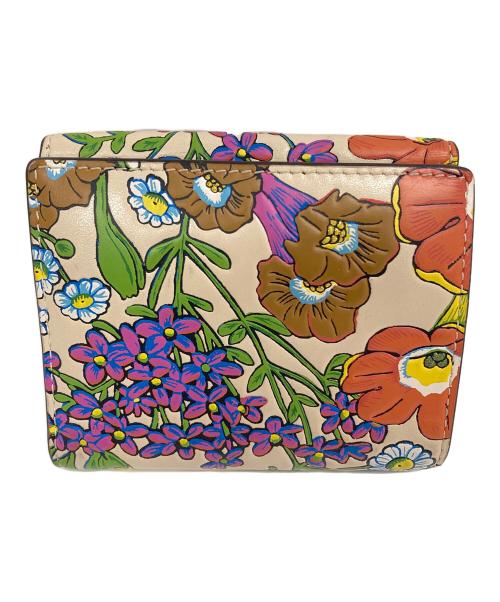COACH（コーチ）COACH (コーチ) 3つ折り財布 	エライザ スモール ウォレット・フローラル プリント 花柄 サイズ:実寸サイズにてご確認ください。の古着・服飾アイテム