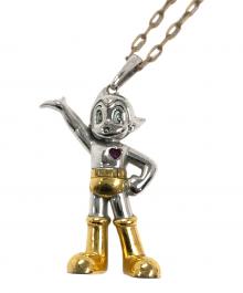 AMBUSH（アンブッシュ）の古着「ネックレス 	鉄腕アトム Astro boy」｜シルバー×ゴールド