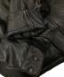 中古・古着 THE NORTH FACE (ザ ノース フェイス) Mountain Down Leather Jacket（マウンテン ダウン レザー ジャケット） ブラック サイズ:M：95000円
