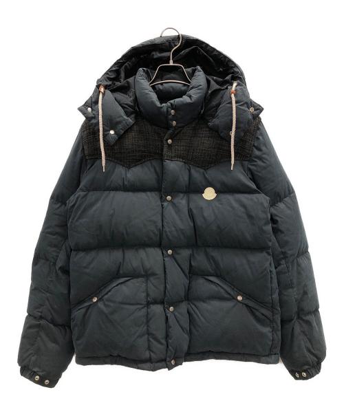 MONCLER（モンクレール）MONCLER (モンクレール) VISVIM (ビズビム) ダウンジャケット DERGE（ダルジ） ブラック サイズ:2の古着・服飾アイテム