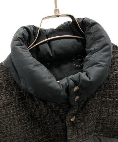 MONCLER（モンクレール）MONCLER (モンクレール) VISVIM (ビズビム) ダウンジャケット DERGE（ダルジ） ブラック サイズ:2の古着・服飾アイテム