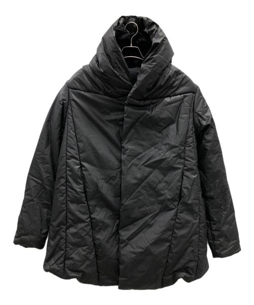 BARBARA I GONGINI（バーバラ イ ゴンジニ）BARBARA I GONGINI (バーバラ イ ゴンジニ) 中綿ジャケット オイルコーティング変形パフジャケット ブラック サイズ:48の古着・服飾アイテム