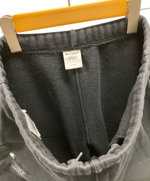 Champion（チャンピオン）Champion (チャンピオン) WTAPS (ダブルタップス) スウェットパンツ ブラック サイズ:X-LARGEの古着・服飾アイテム