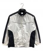 NIKEナイキ）の古着「ナイロンジャケット」｜ホワイト×ブラック