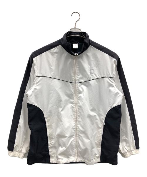 NIKE（ナイキ）NIKE (ナイキ) ナイロンジャケット ホワイト×ブラック サイズ:Lの古着・服飾アイテム