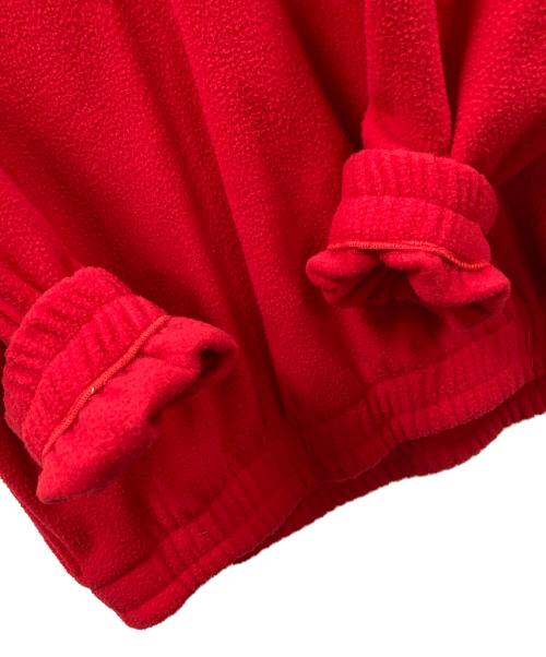 CERRUTI1881（チェルッティ1881）CERRUTI1881 (チェルッティ1881) ハーフジップスウェット 刺繍ロゴ レッド サイズ:XLの古着・服飾アイテム