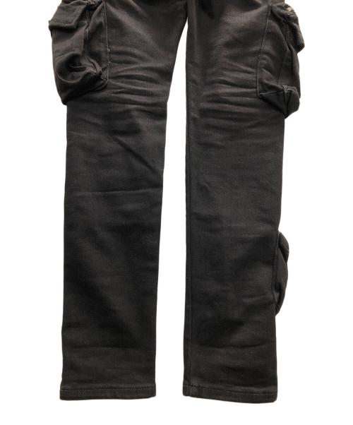VALABASAS（バラバサス）VALABASAS (バラバサス) カーゴパンツ FEDERAL JEANS（フェデラル ジーンズ） ブラック サイズ:30の古着・服飾アイテム