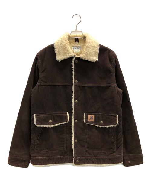 CarHartt（カーハート）CarHartt (カーハート) コーデュロイジャケット ブラウン サイズ:LARGEの古着・服飾アイテム