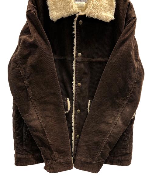 CarHartt（カーハート）CarHartt (カーハート) コーデュロイジャケット ブラウン サイズ:LARGEの古着・服飾アイテム