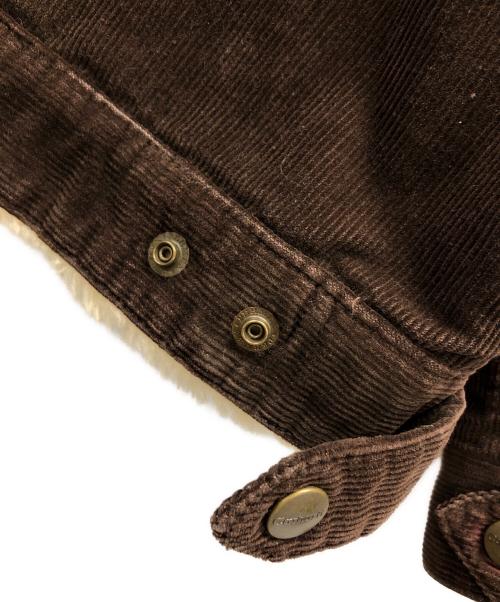 CarHartt（カーハート）CarHartt (カーハート) コーデュロイジャケット ブラウン サイズ:LARGEの古着・服飾アイテム
