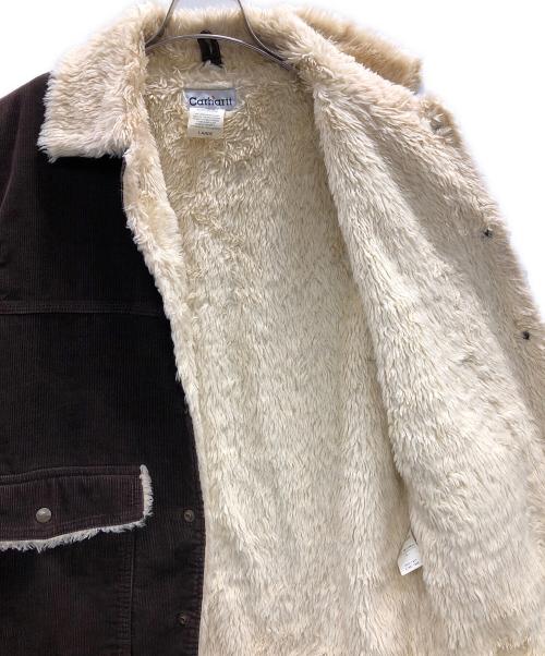 CarHartt（カーハート）CarHartt (カーハート) コーデュロイジャケット ブラウン サイズ:LARGEの古着・服飾アイテム