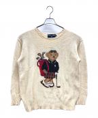 RALPH LAURENラルフローレン）の古着「ニット」｜ベージュ