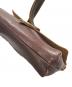 中古・古着 IL BISONTE (イル ビゾンテ) レザーショルダーバッグ ブラウン サイズ:実寸サイズにてご確認ください。：7000円
