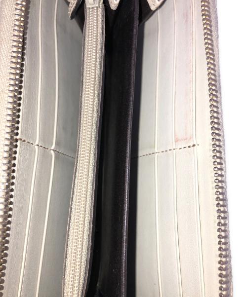 GUCCI（グッチ）GUCCI (グッチ) 長財布 シマ ラウンドファスナー サイズ:実寸サイズにてご確認下さい。の古着・服飾アイテム