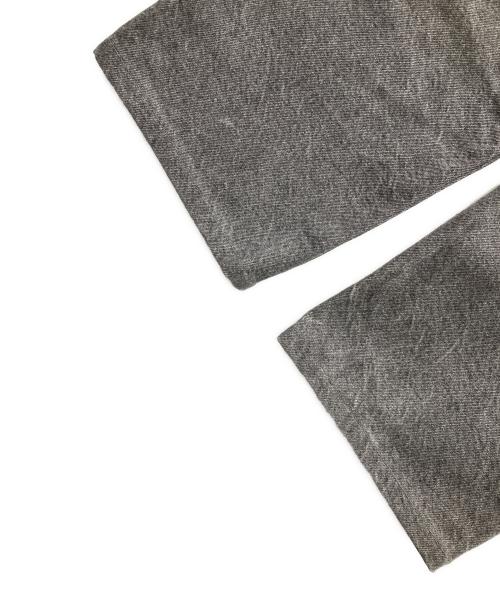 NEAT（ニート）NEAT (ニート) コーンミルズワイドテーパードデニムパンツ グレー サイズ:48の古着・服飾アイテム