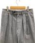 NEAT (ニート) コーンミルズワイドテーパードデニムパンツ グレー サイズ:48：10000円