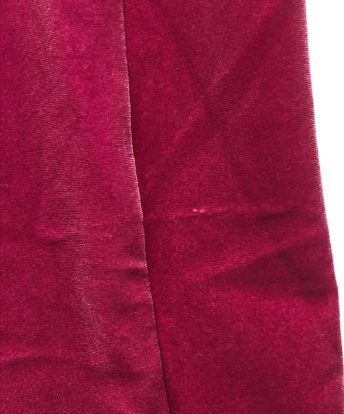 X-GIRL（エックスガール）X-GIRL (エックスガール) VELOUR CARGO PANTS（ベロア カーゴ パンツ） パープル サイズ:Mの古着・服飾アイテム