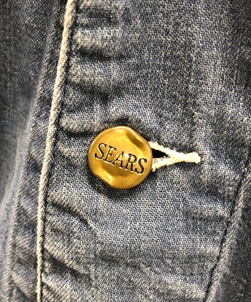 Sears（シアーズ）Sears (シアーズ) カバーオール ブルー サイズ:実寸サイズにてご確認ください。の古着・服飾アイテム