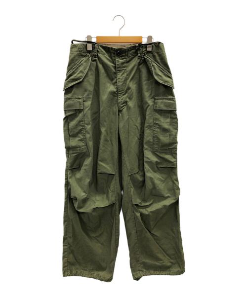 US ARMY（ユーエスアーミー）US ARMY (ユーエスアーミー) カーゴパンツ M-65（エム-65）フィールドパンツ オリーブ サイズ:REGULAR-MEDIUMの古着・服飾アイテム