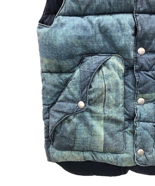 Denim & Supply（デニム＆サプライ）Denim & Supply (デニム＆サプライ) RALPH LAUREN (ラルフローレン) 中綿ベスト ブルー サイズ:XSの古着・服飾アイテム
