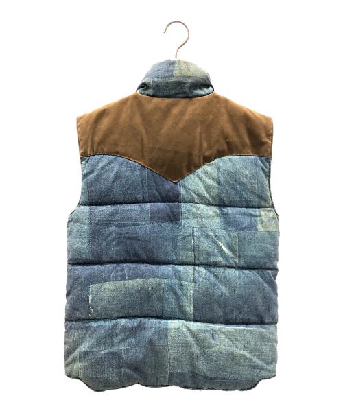 Denim & Supply（デニム＆サプライ）Denim & Supply (デニム＆サプライ) RALPH LAUREN (ラルフローレン) 中綿ベスト ブルー サイズ:XSの古着・服飾アイテム