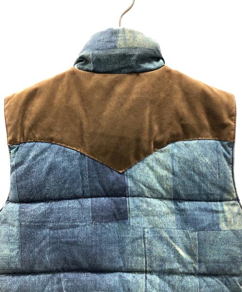 Denim & Supply（デニム＆サプライ）Denim & Supply (デニム＆サプライ) RALPH LAUREN (ラルフローレン) 中綿ベスト ブルー サイズ:XSの古着・服飾アイテム