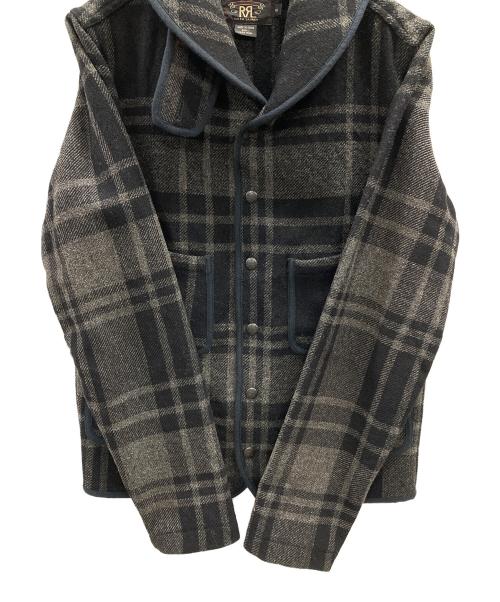 RRL（ダブルアールエル）RRL (ダブルアール) ショールカラーウールジャケット ブラック サイズ:XSの古着・服飾アイテム