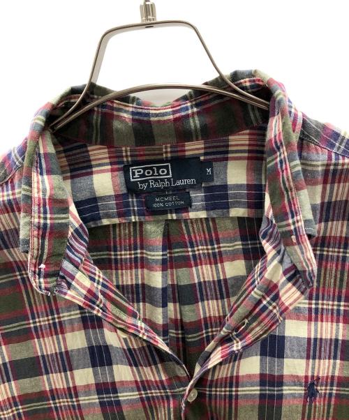 POLO RALPH LAUREN（ポロ・ラルフローレン）POLO RALPH LAUREN (ポロ・ラルフローレン) 長袖ボタンダウンシャツ マルチカラー サイズ:Mの古着・服飾アイテム