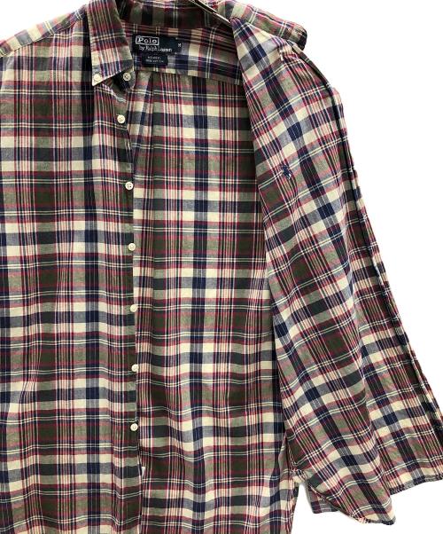 POLO RALPH LAUREN（ポロ・ラルフローレン）POLO RALPH LAUREN (ポロ・ラルフローレン) 長袖ボタンダウンシャツ マルチカラー サイズ:Mの古着・服飾アイテム