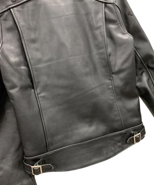 JACKROSE（ジャックローズ）JACKROSE (ジャックローズ) ダブルライダースジャケット ブラック サイズ:3の古着・服飾アイテム
