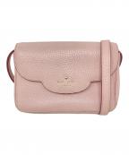 Kate Spadeケイトスペード）の古着「ショルダーバッグ ミニフラップショルダー」｜ピンク